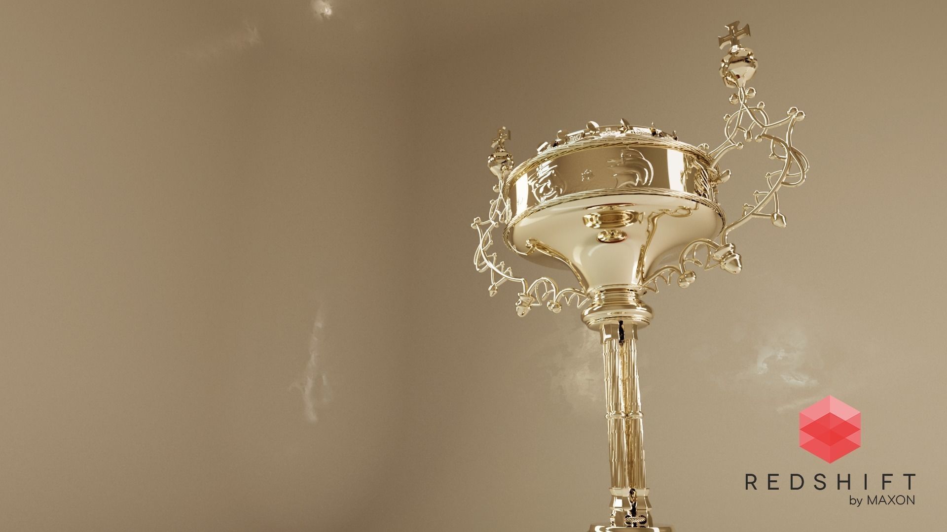 Portuguese Cup 3D model_2