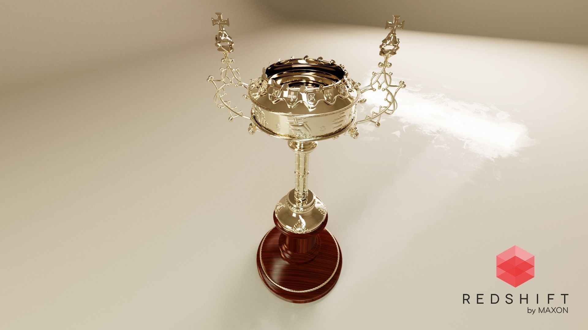 Portuguese Cup 3D model_3
