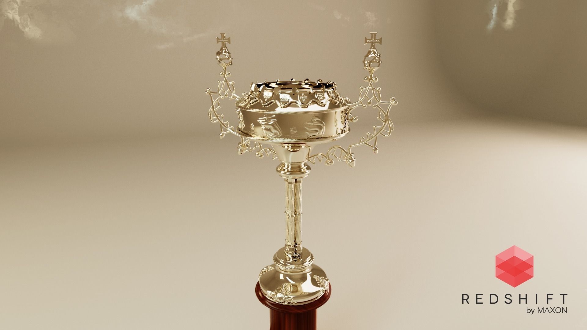 Portuguese Cup 3D model_4