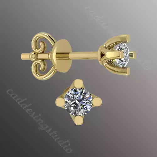 Lk5 Earrings 3D print model  3D print model
