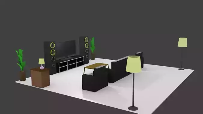 Living room furnitures