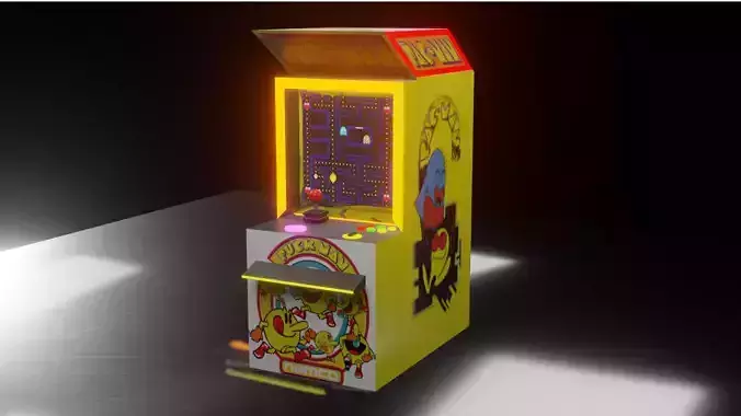 Arcade Machine Pacman Version