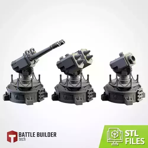 ANTI-AIRCRAFT WEAPONS 3D print model