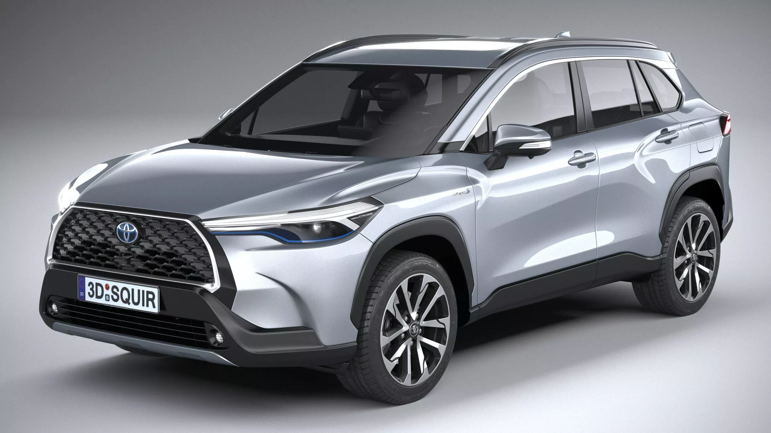 Toyota Corolla Cross 2021 3D model