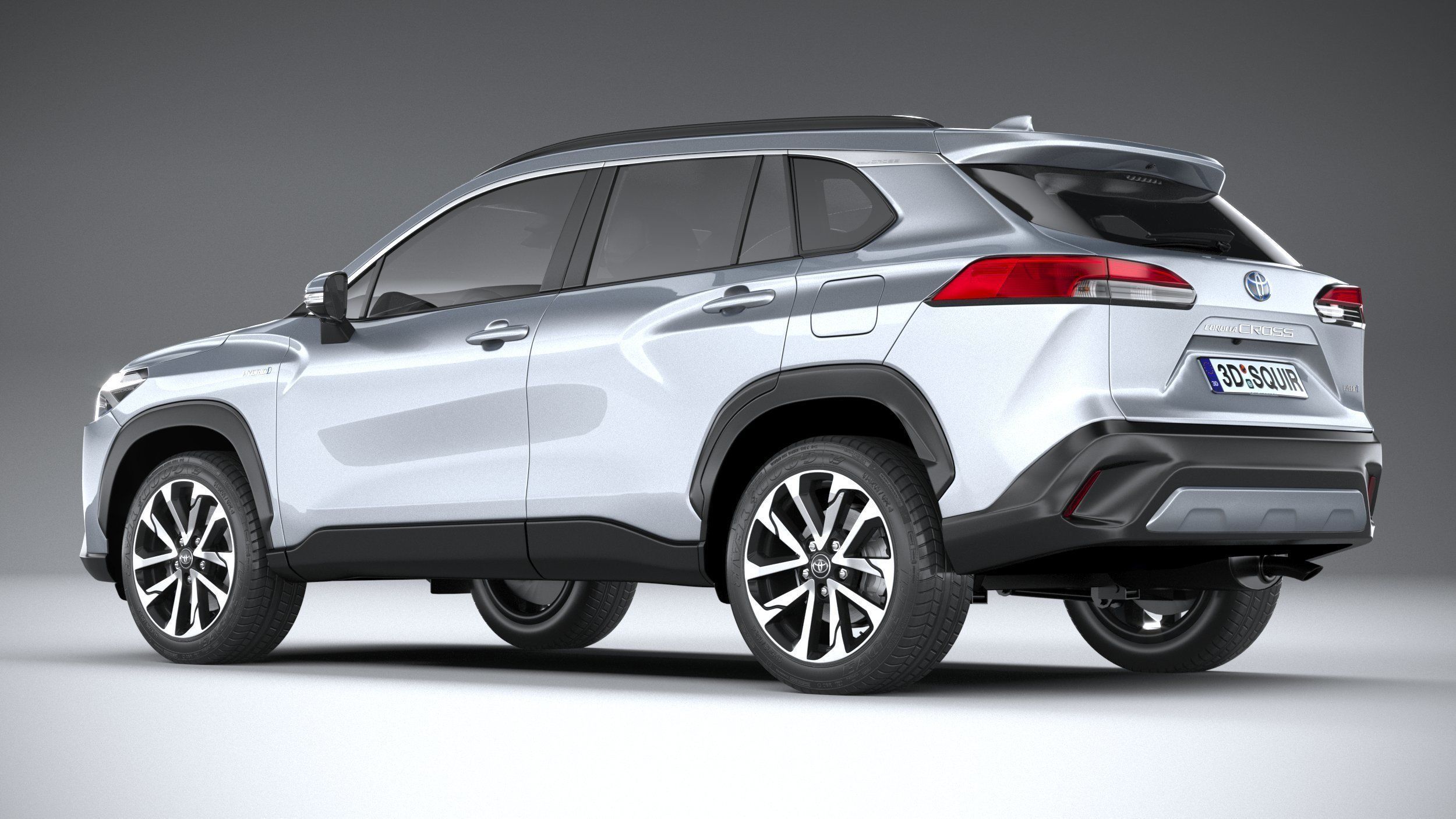 Toyota Corolla Cross 2021 3D model_5