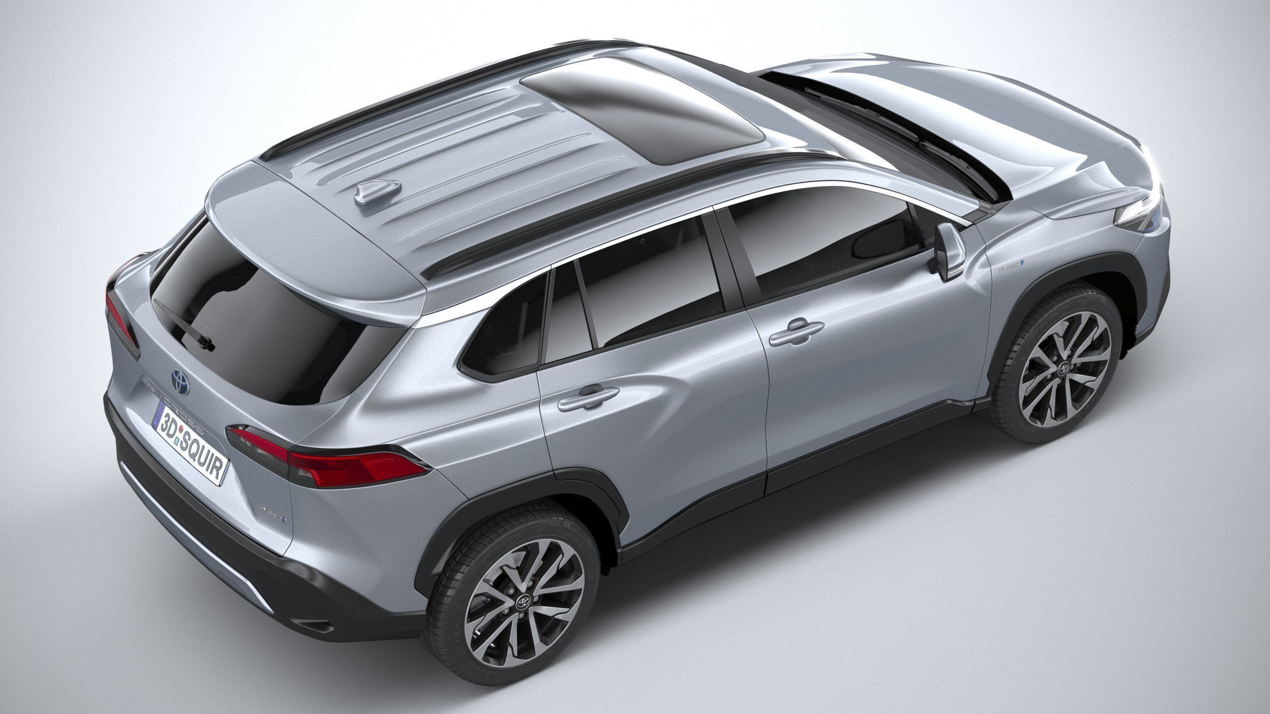 Toyota Corolla Cross 2021 3D model_10