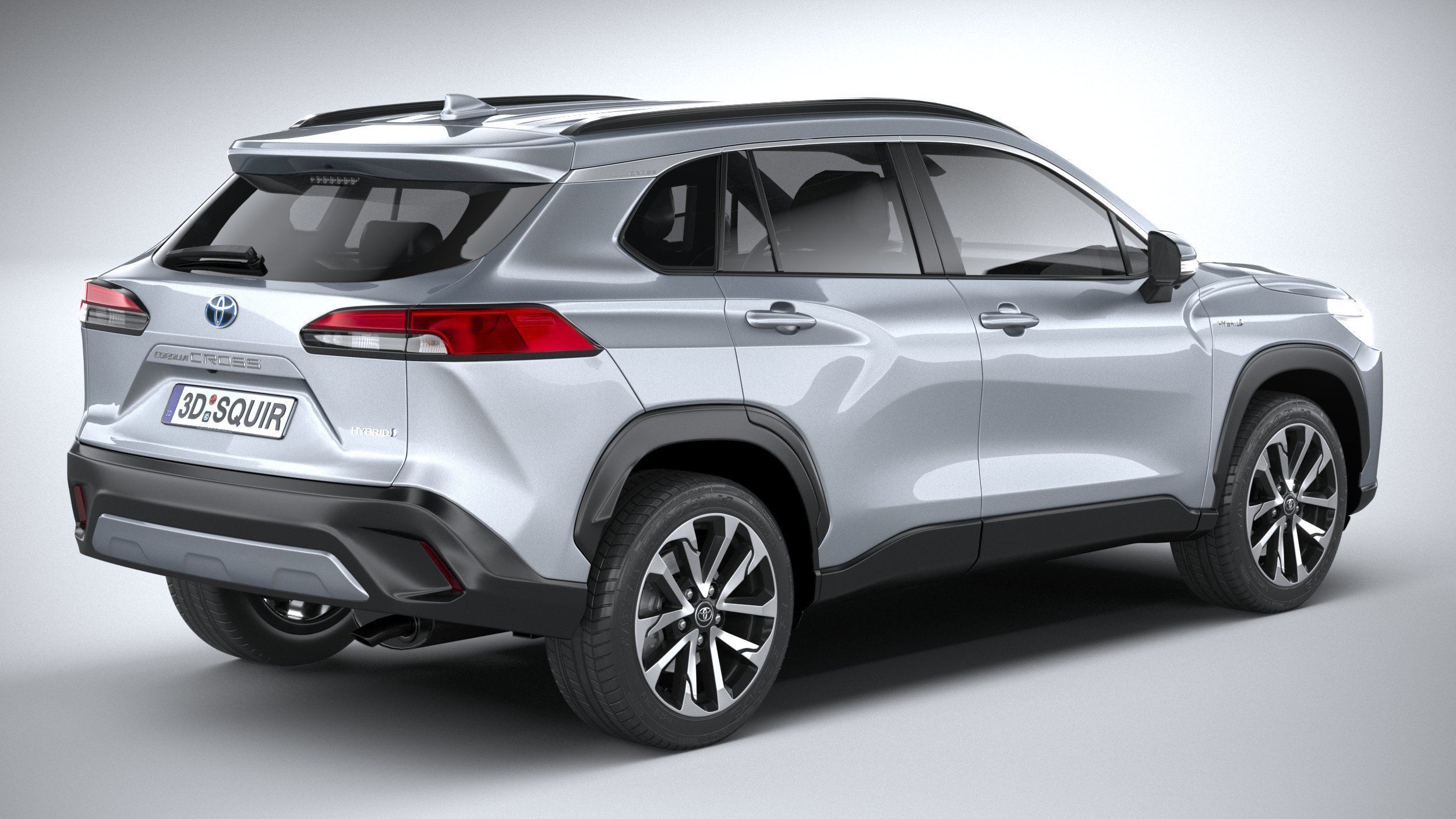 Toyota Corolla Cross 2021 3D model_17