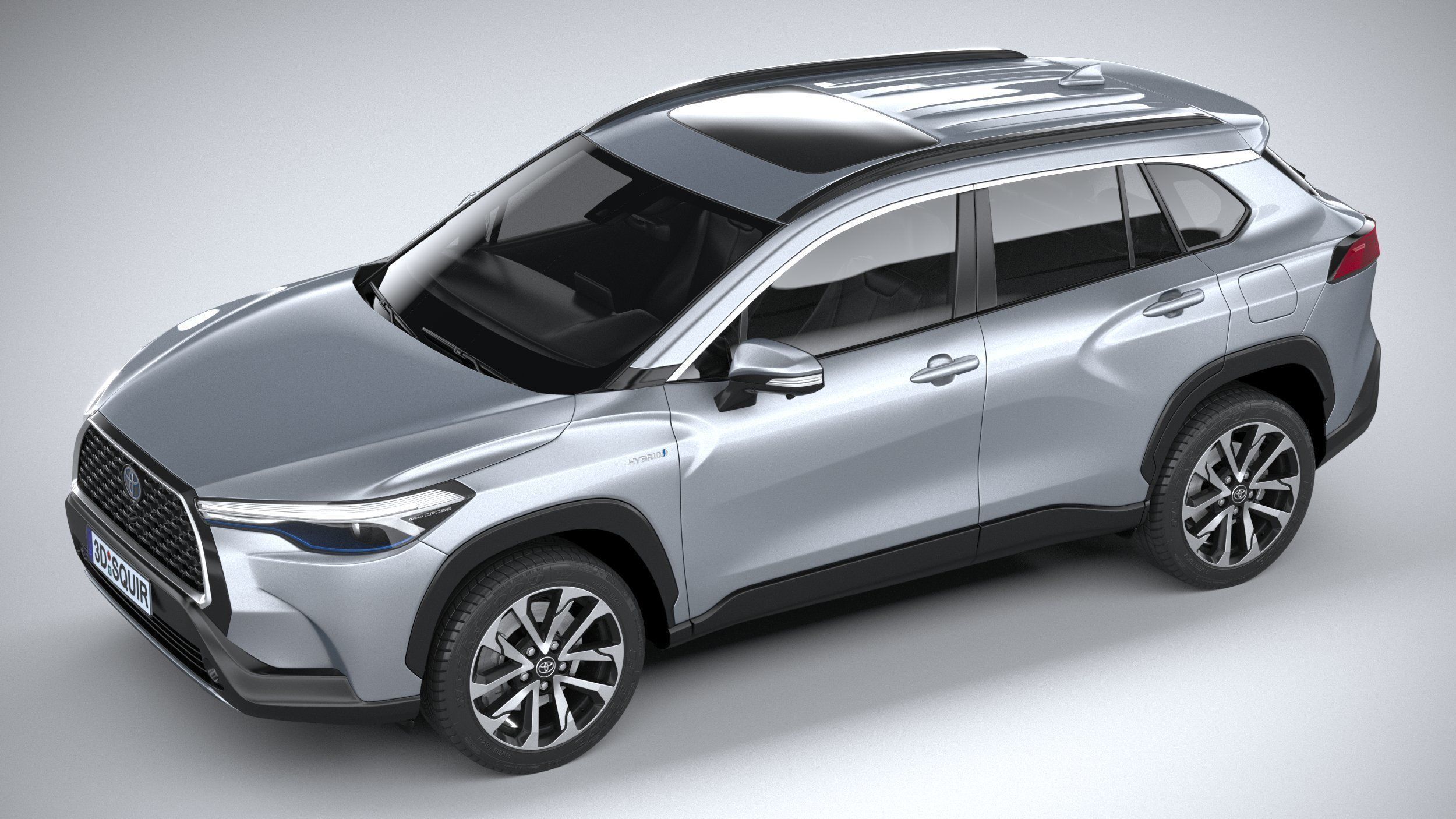 Toyota Corolla Cross 2021 3D model_7