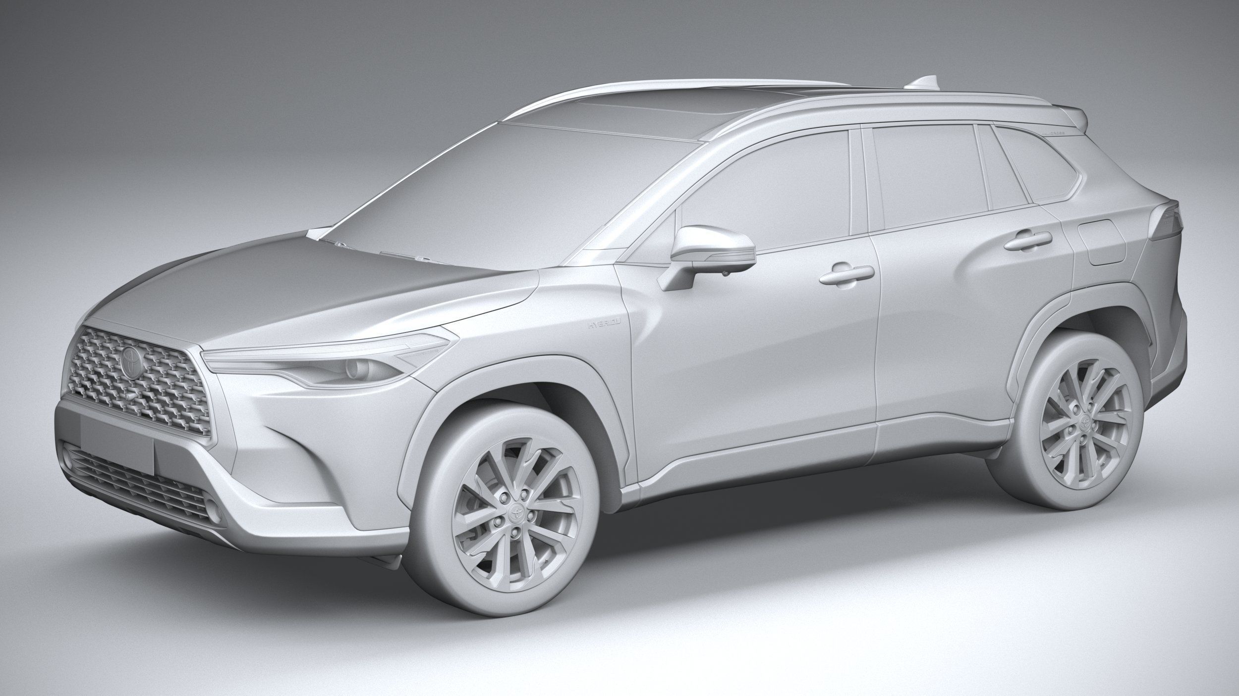 Toyota Corolla Cross 2021 3D model_19