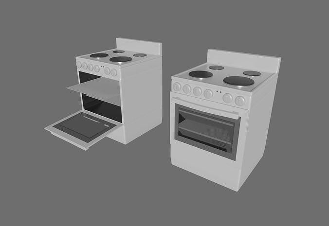 Stove 3D model