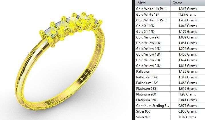 3d printed Ring 003 3D print model_3