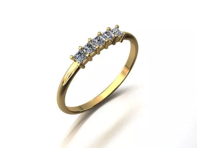 3d printed Ring 003 3D print model_0