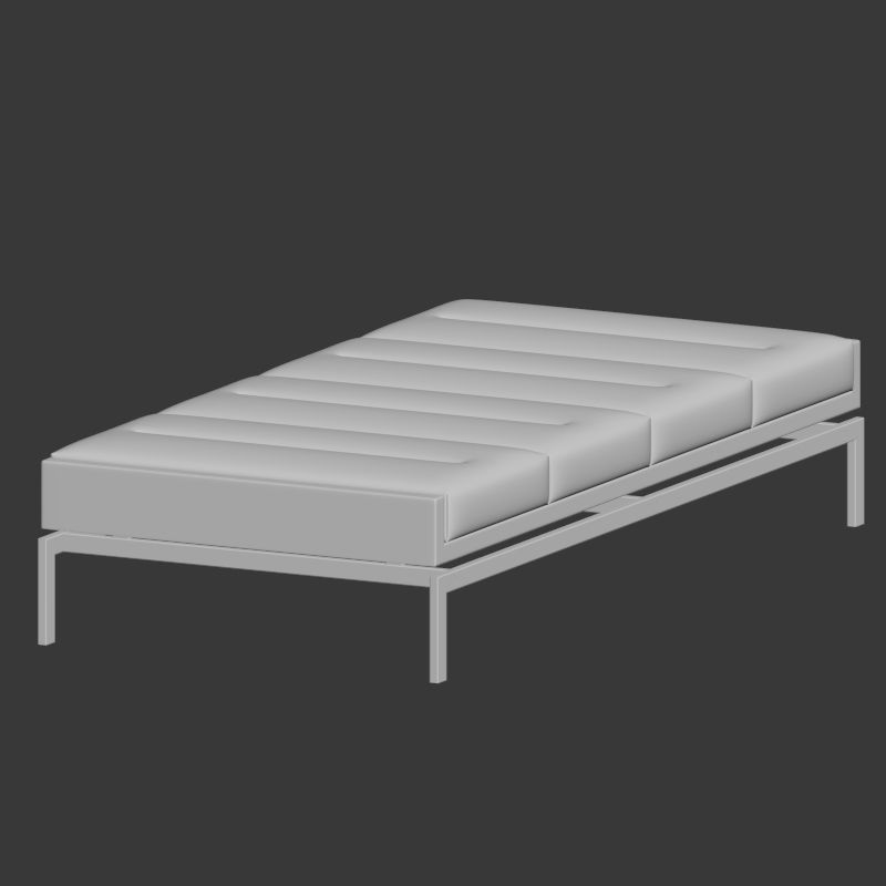 OLIVERA CHAISE LOUNGE  3D model_1