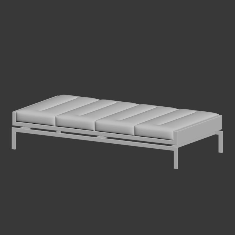 OLIVERA CHAISE LOUNGE  3D model_2