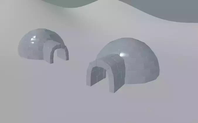 Igloo 3D model