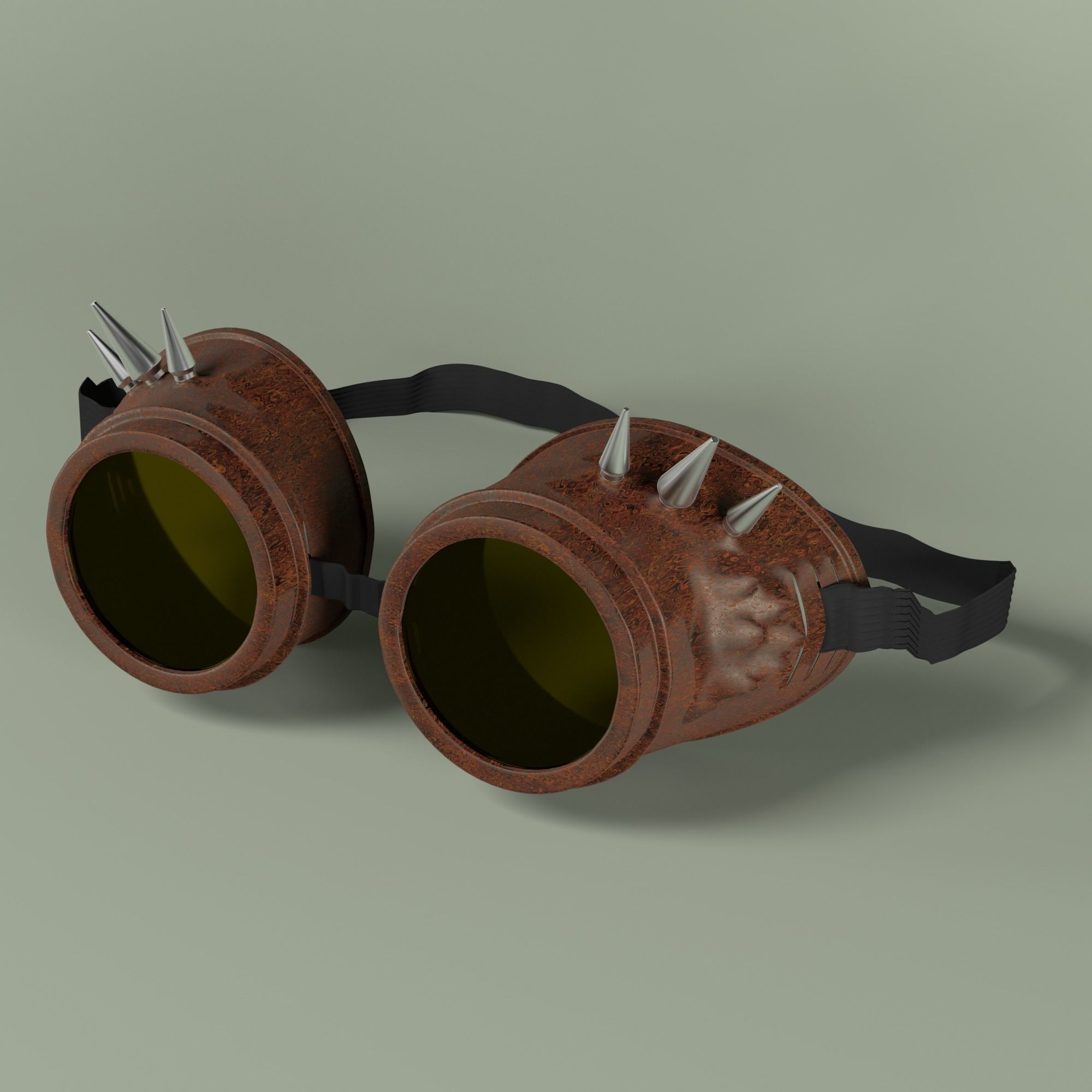 Goggles glasses 3D model