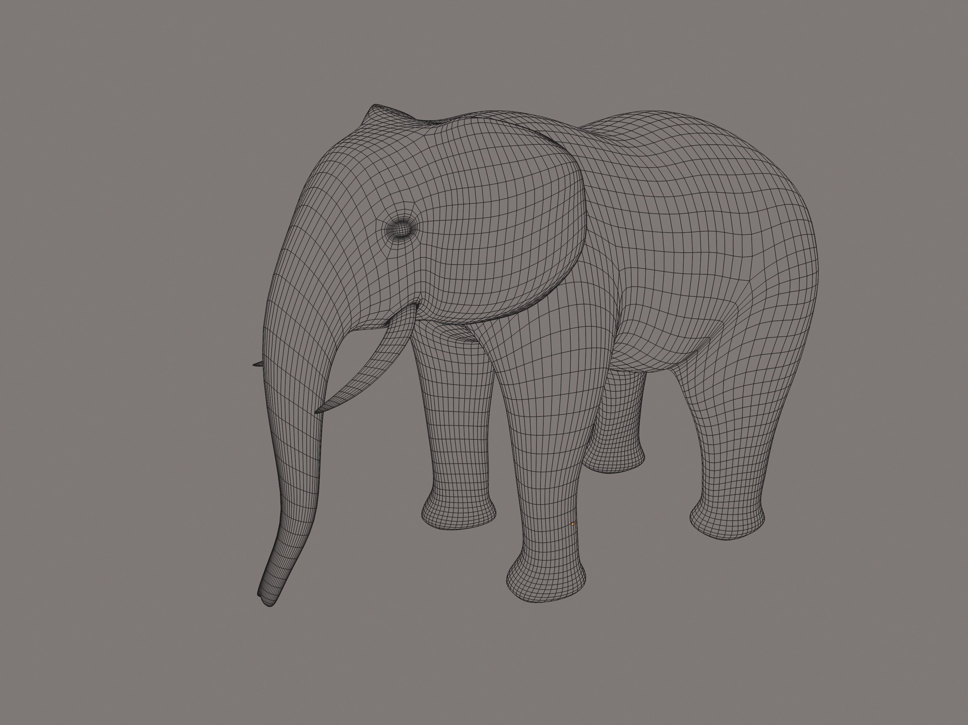 Elephant 3D model_13