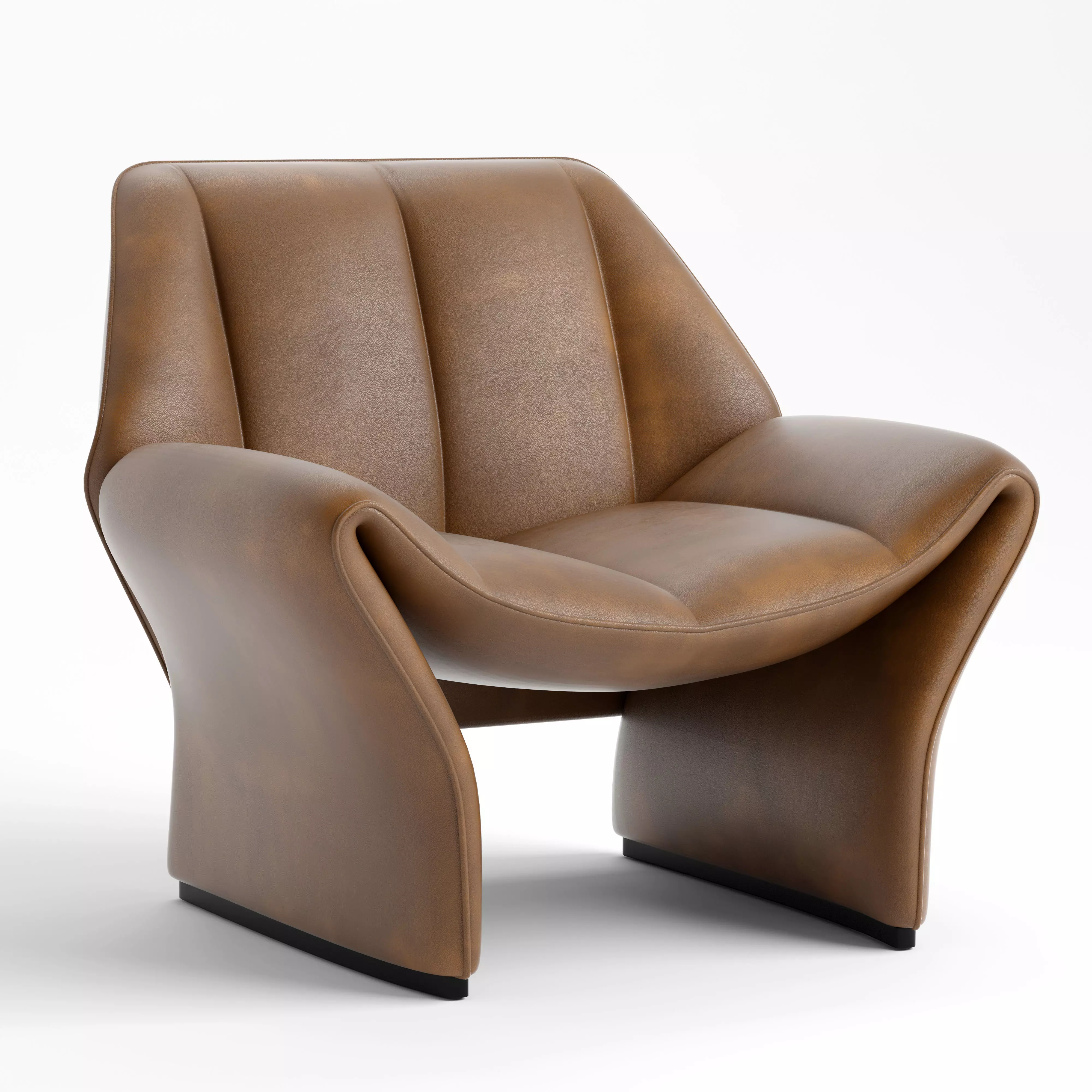ARMCHAIR HIRUNDO by Busnelli 3D model_0
