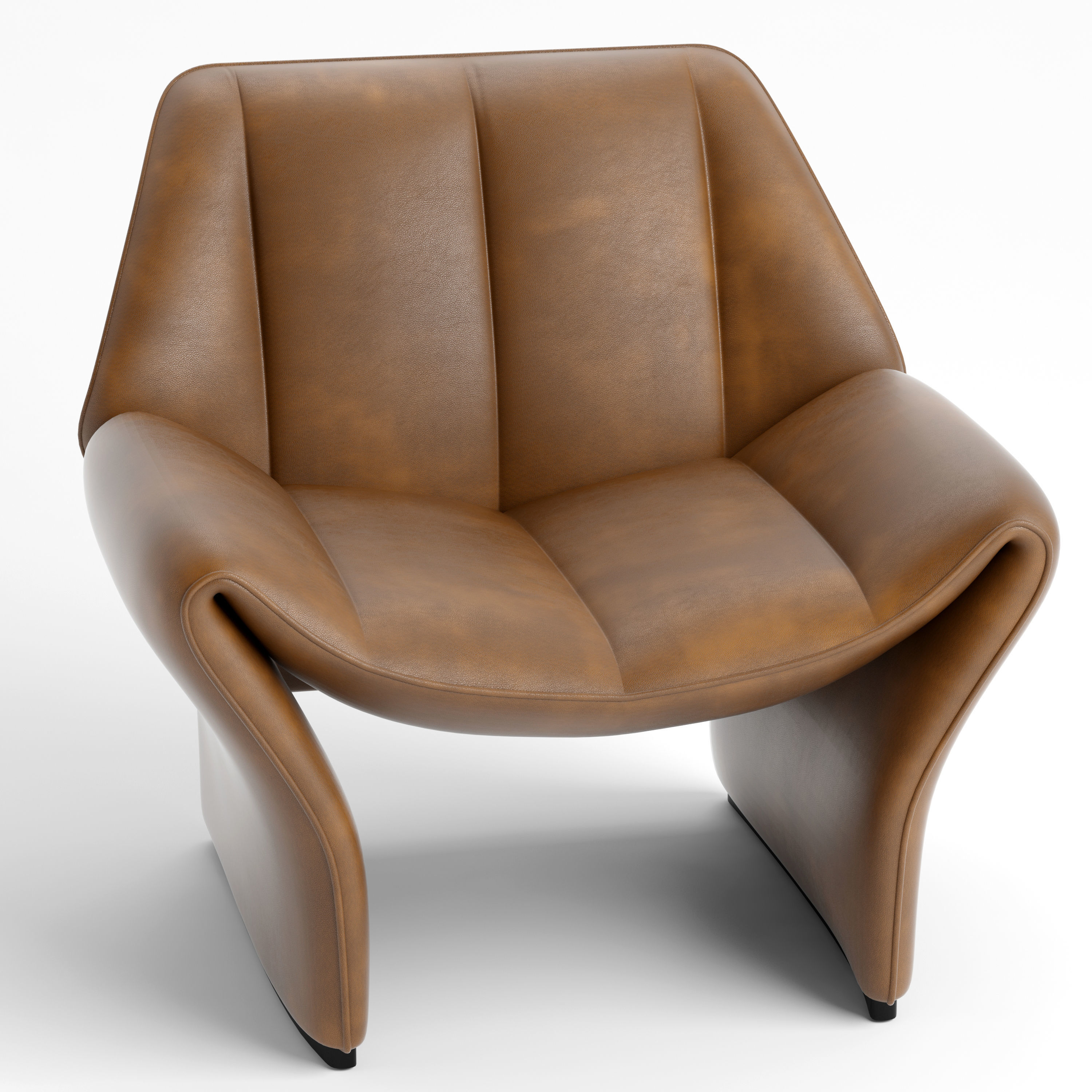 ARMCHAIR HIRUNDO by Busnelli 3D model_1