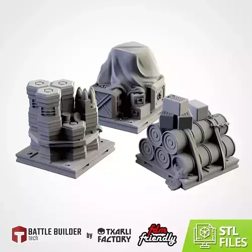 SUPPLIES PACK 3D print model