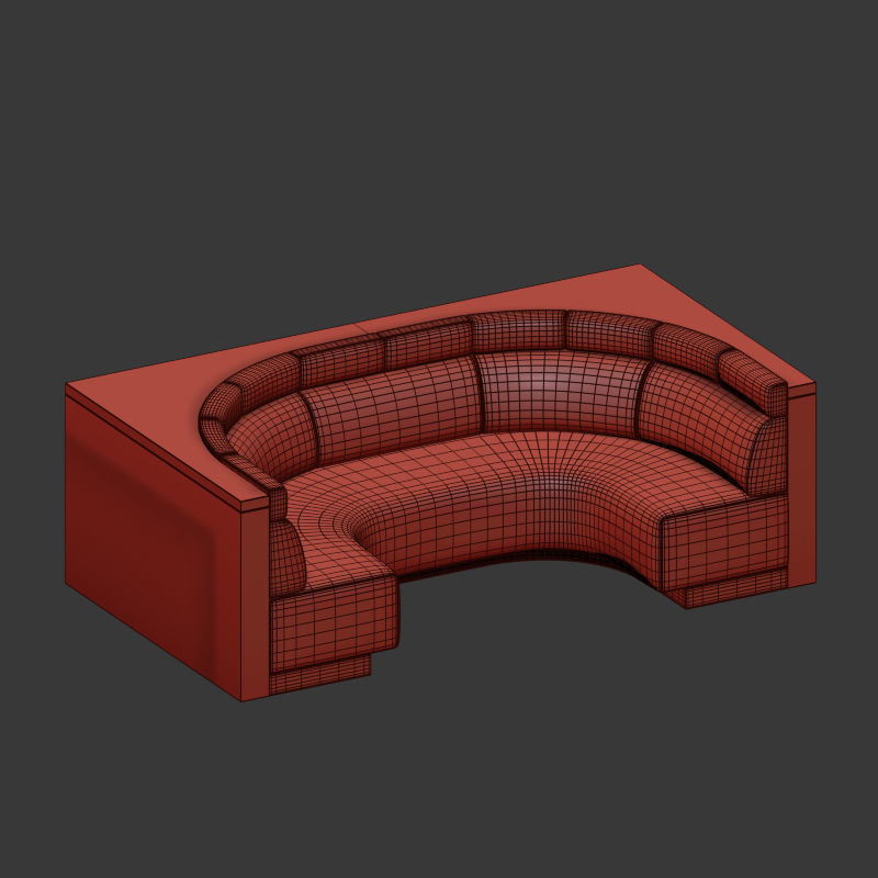 Benquette box 3D model_4