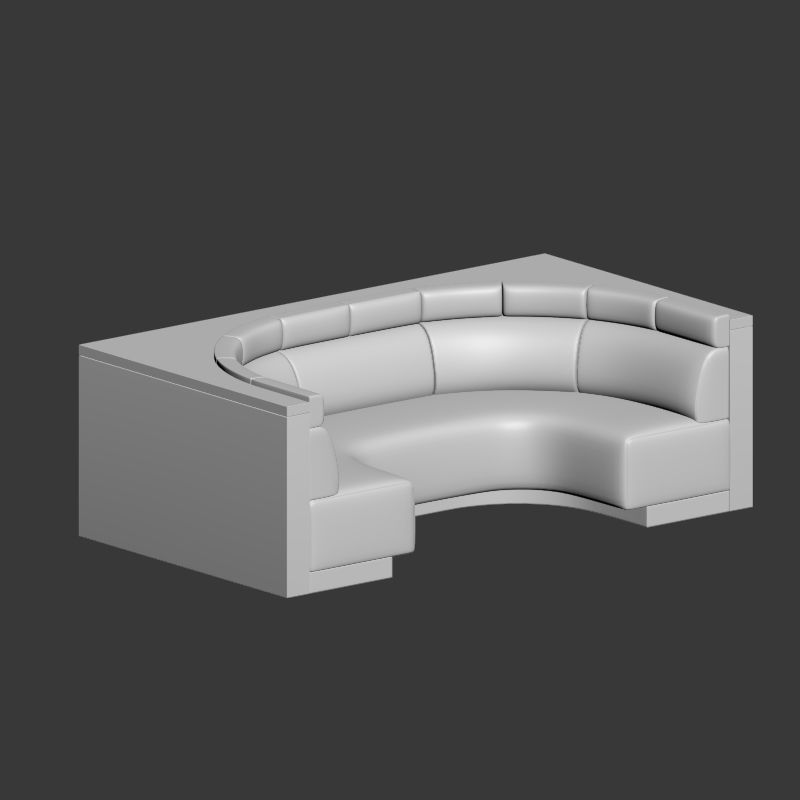 Benquette box 3D model_2
