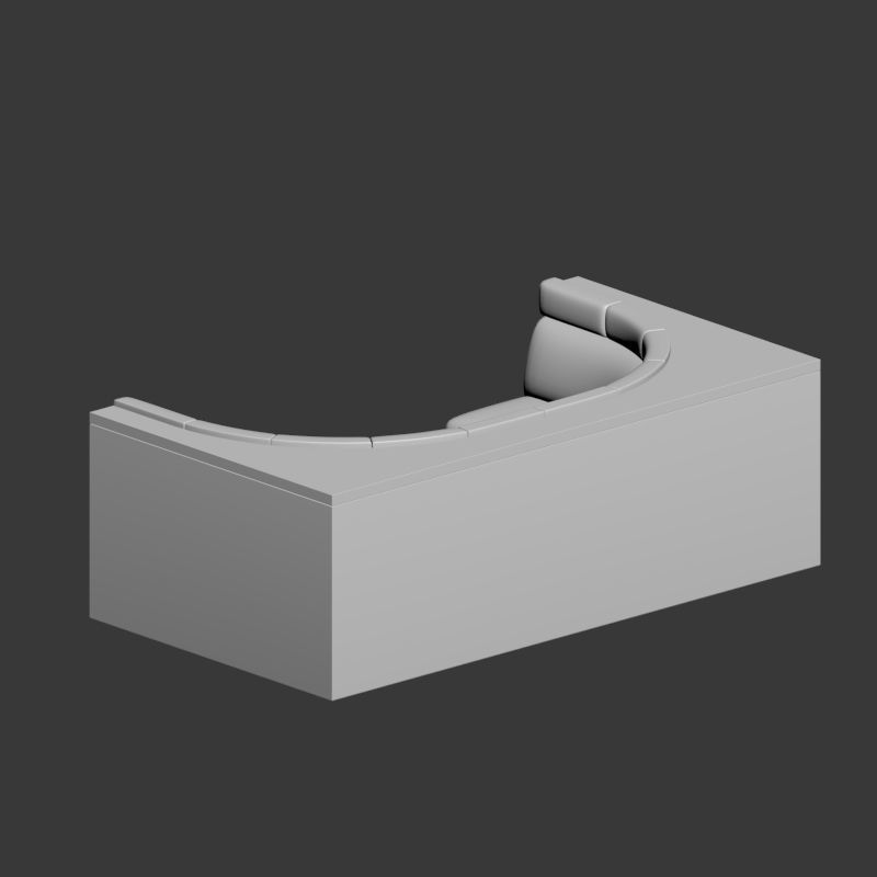 Benquette box 3D model_1