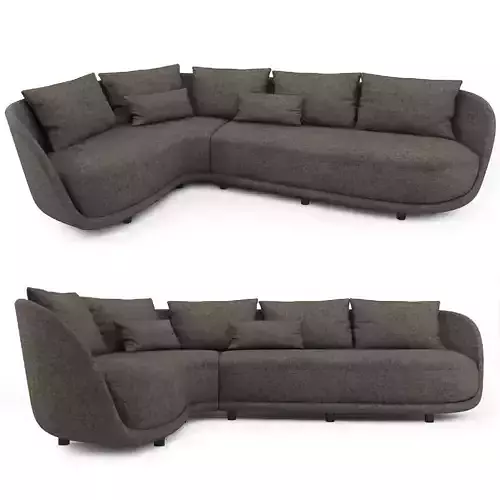 Heath Sofa YabuPushelberg 3D model