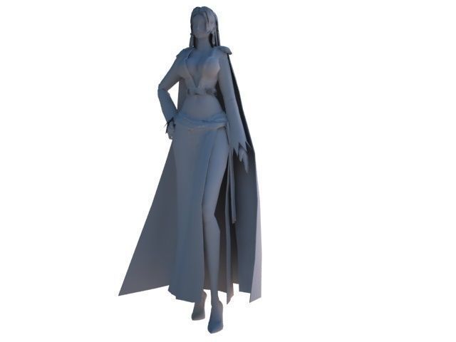 Boa Hancock Low-poly 3D model