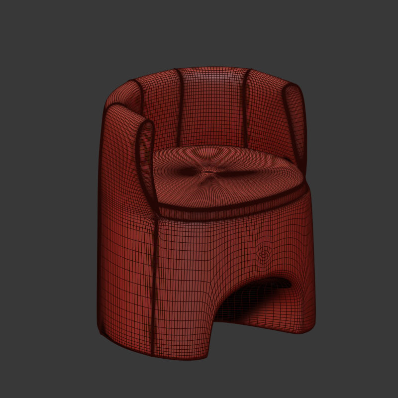 P22 STUDIO - Lounge chairs from Azucena 3D model_4
