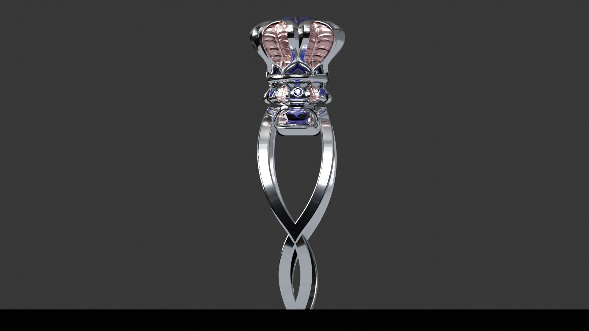 Ring STL 3d model for 3d printing 3D print model_4