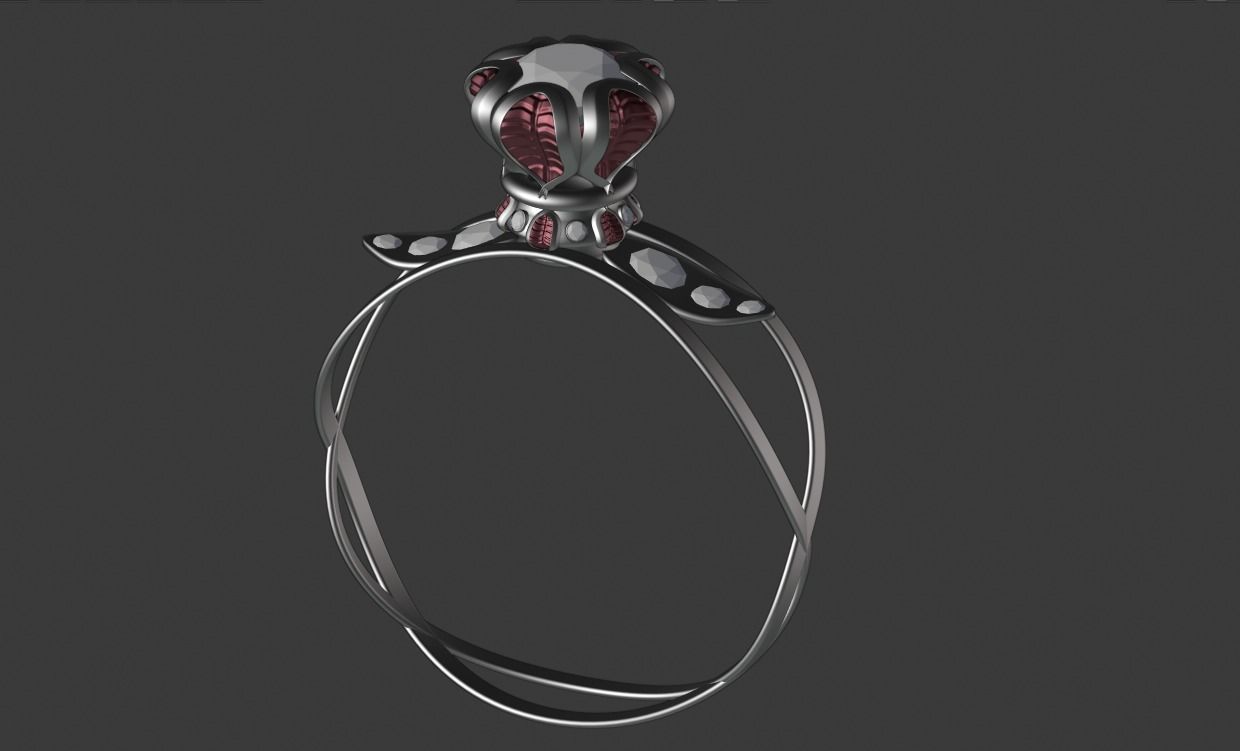Ring STL 3d model for 3d printing 3D print model_6