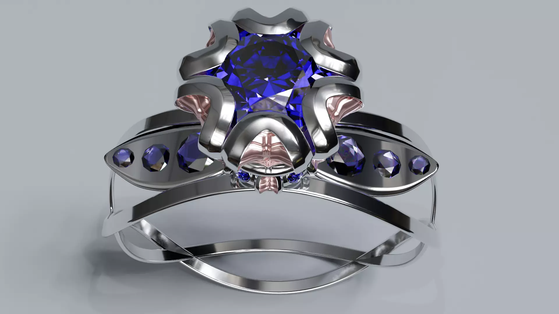 Ring STL 3d model for 3d printing 3D print model_0