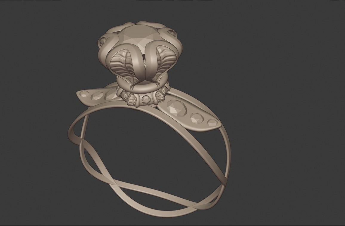 Ring STL 3d model for 3d printing 3D print model_11