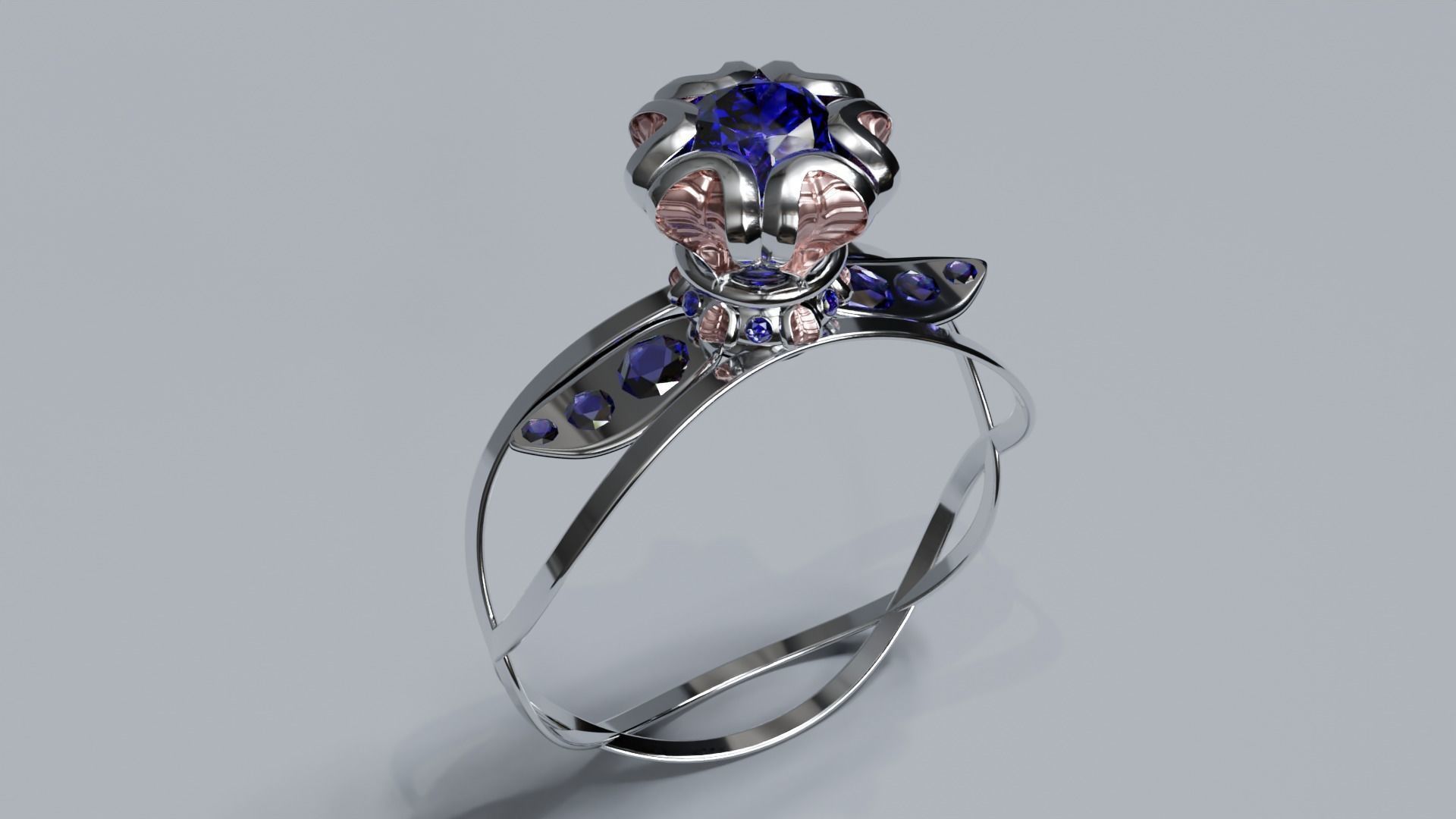 Ring STL 3d model for 3d printing 3D print model_3