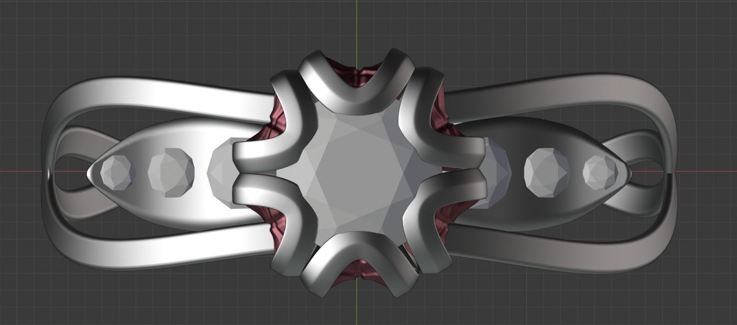 Ring STL 3d model for 3d printing 3D print model_9