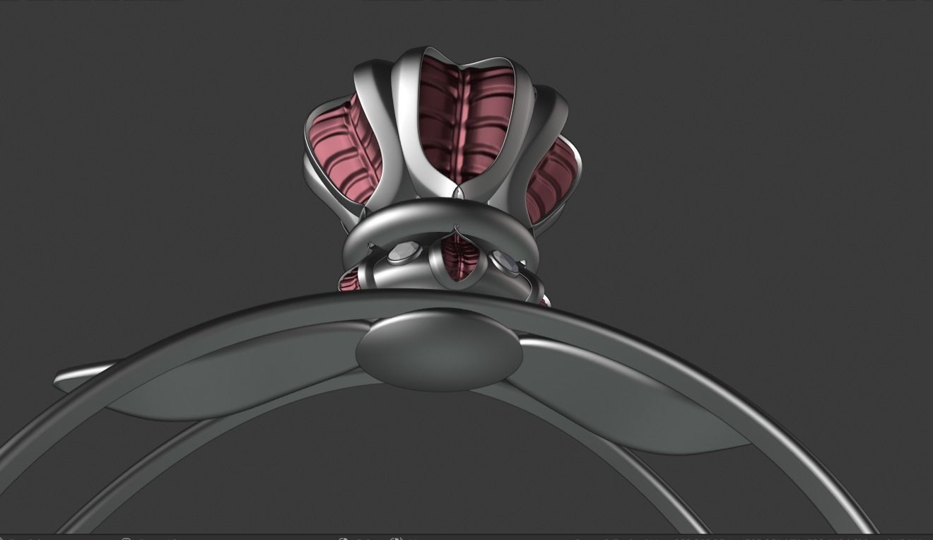 Ring STL 3d model for 3d printing 3D print model_10