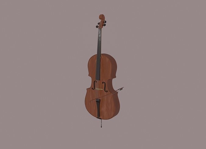 Cello 3D model