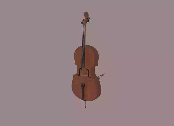 Cello 3D model