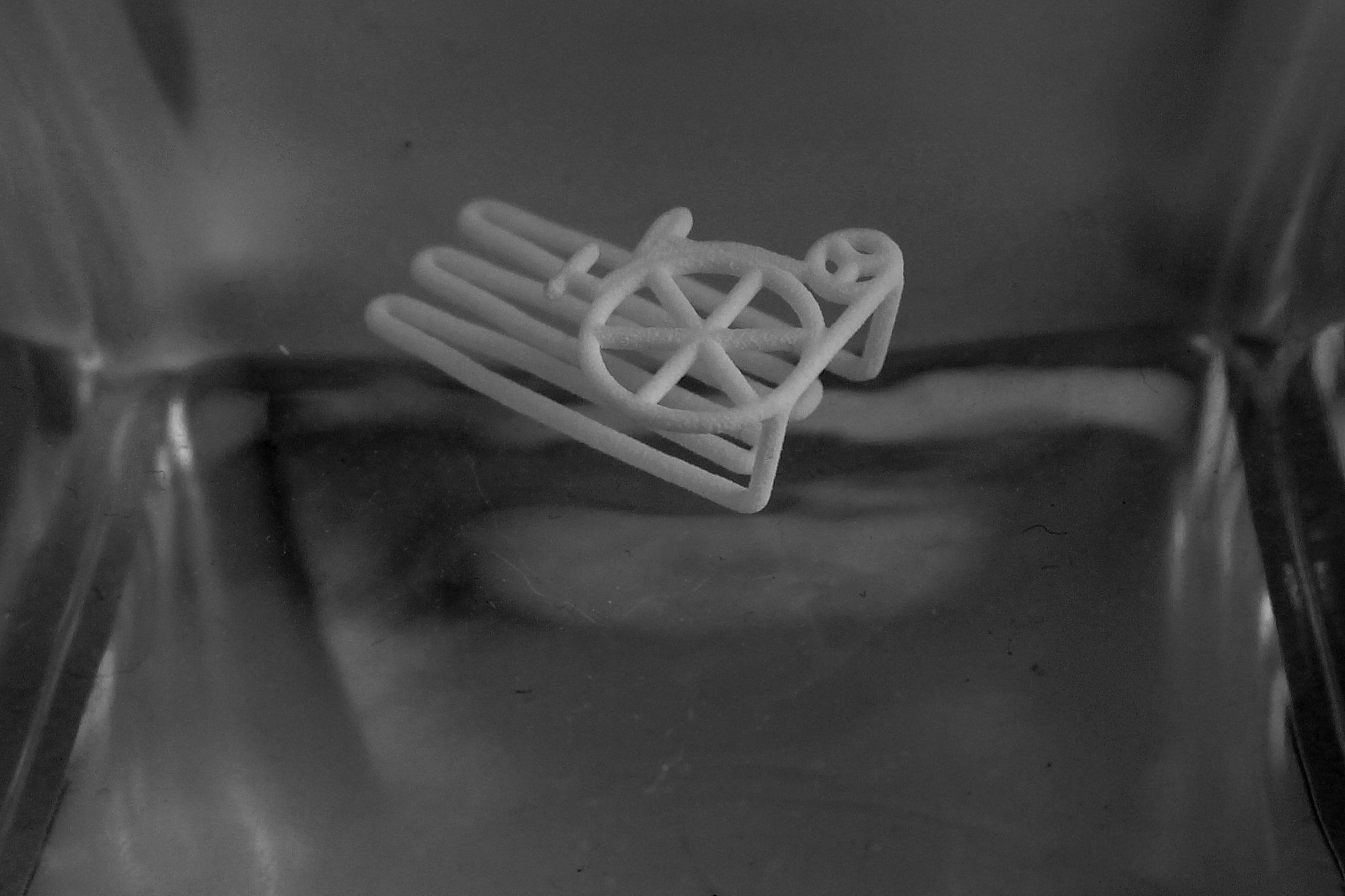 Old bike for beard - lateral wearing 3D print model_4