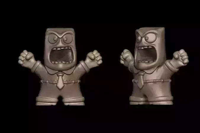 Anger - InsideOut 3D print model