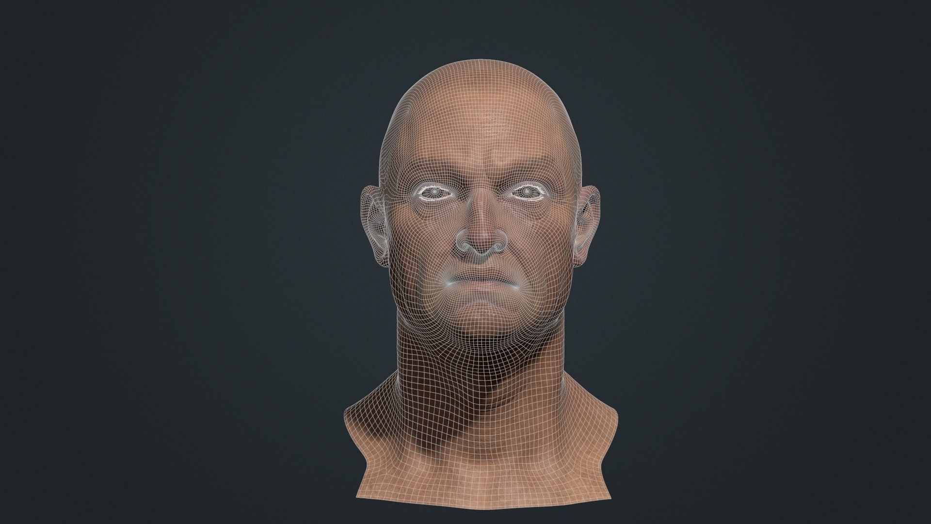 Old man Marmoset Project Low-poly 3D model_5