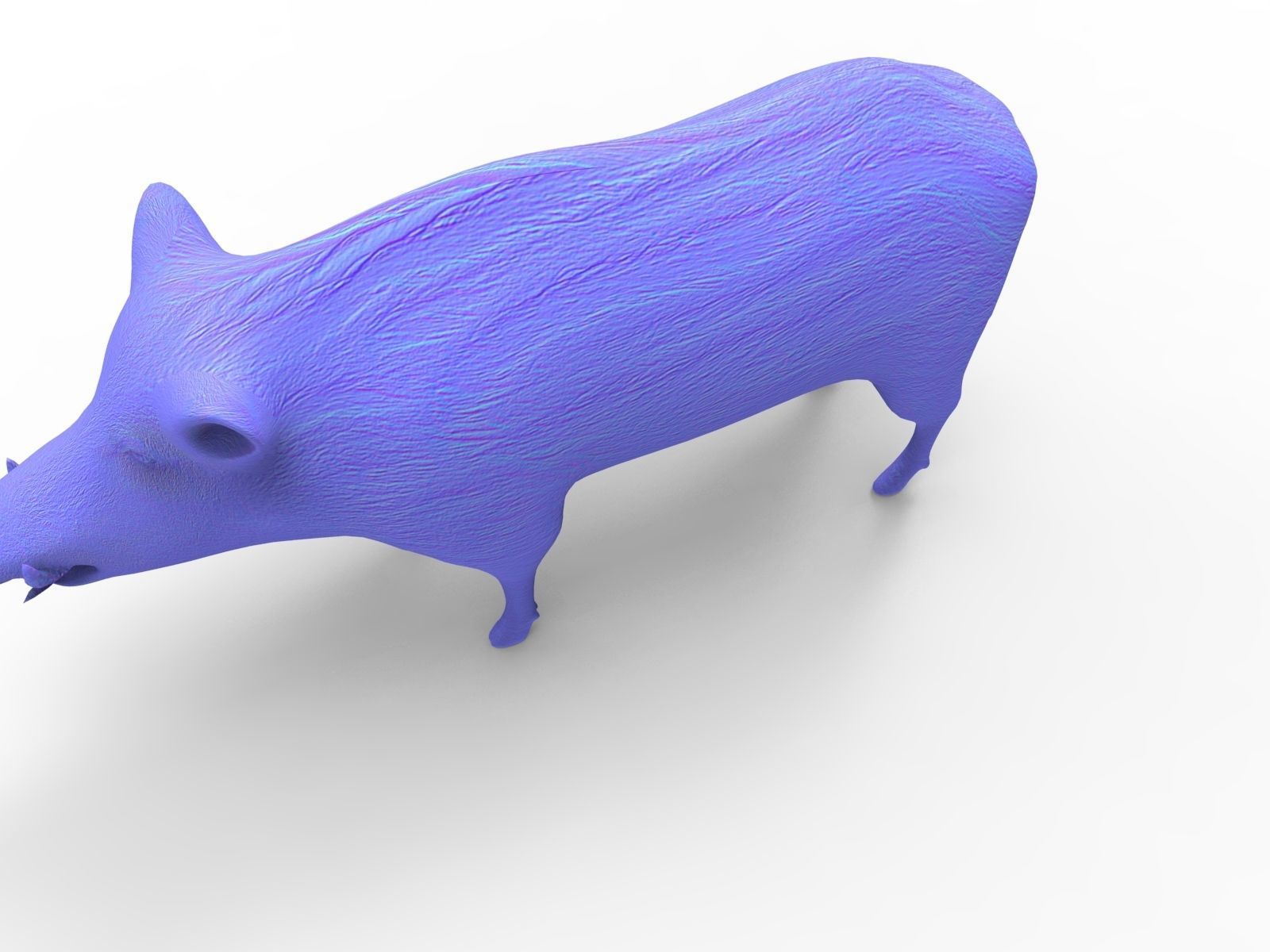 3D Boar Rigged 3D Models Low-poly 3D model_23