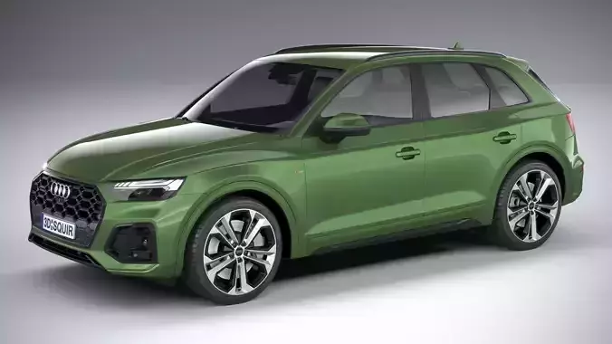 Audi Q5 S-line 2021 3D model
