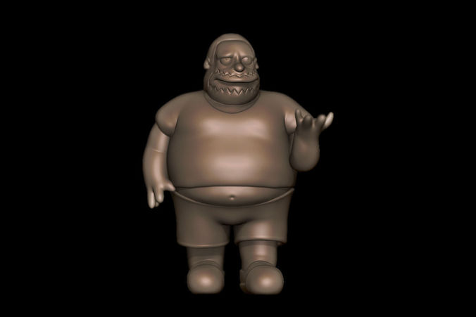 Comic Book Guy - Simpsons Free 3D print model