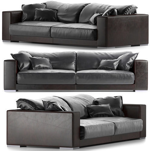 Sofa Baxter Budapes 3D model