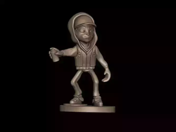 Jack - Subway Surfers 3D print model Jack - Subway Surfers 3D print model