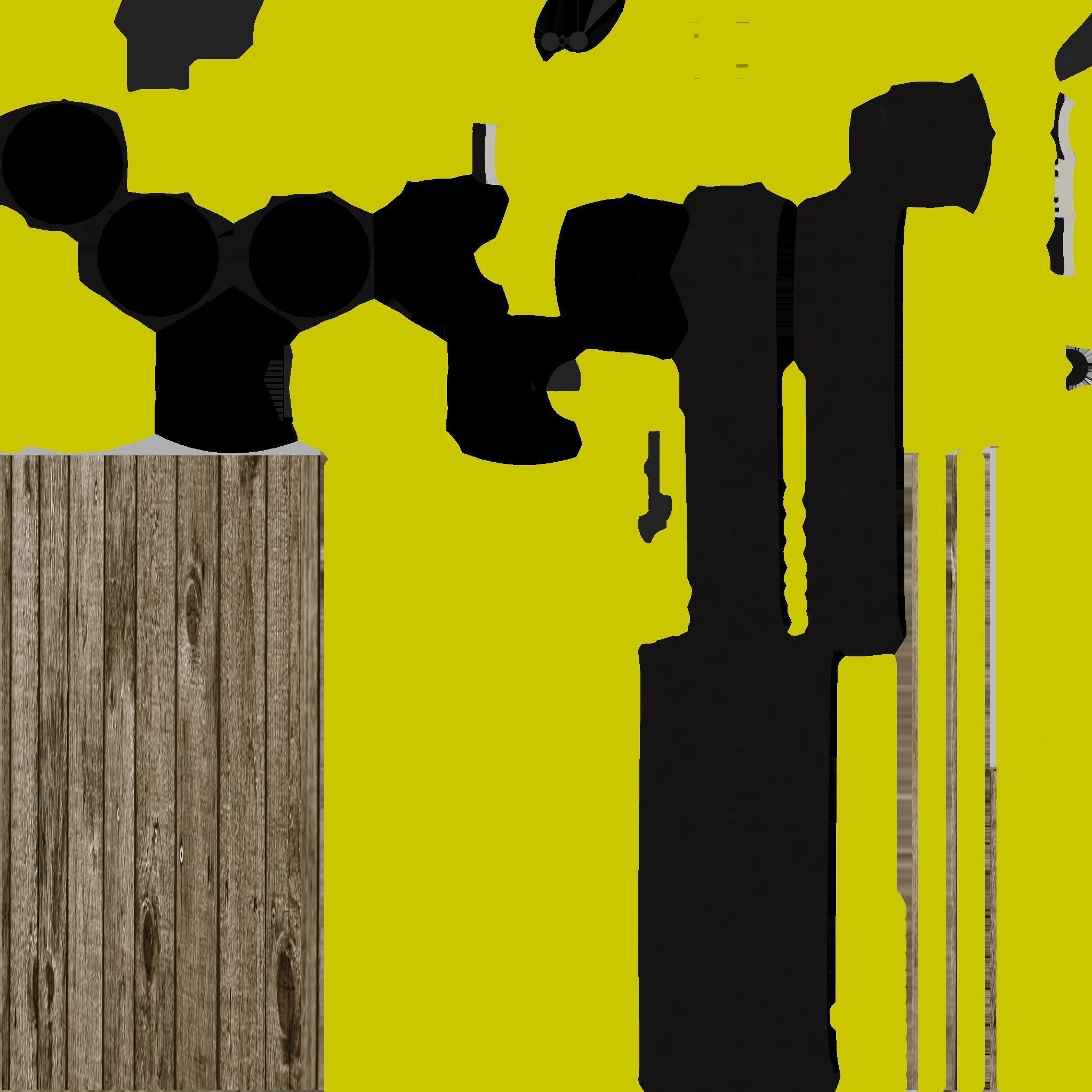 Carrinho de Transporte industrial Free 3D model_1