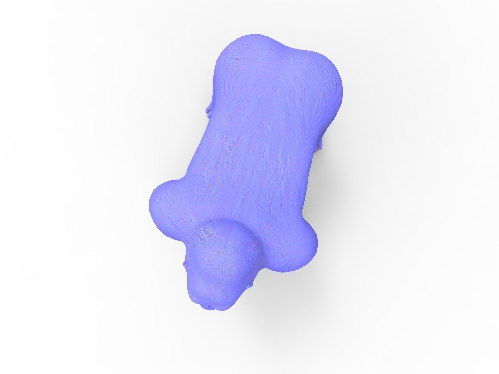 gorilla Rigged 3D Models game ready Low-poly 3D model_48