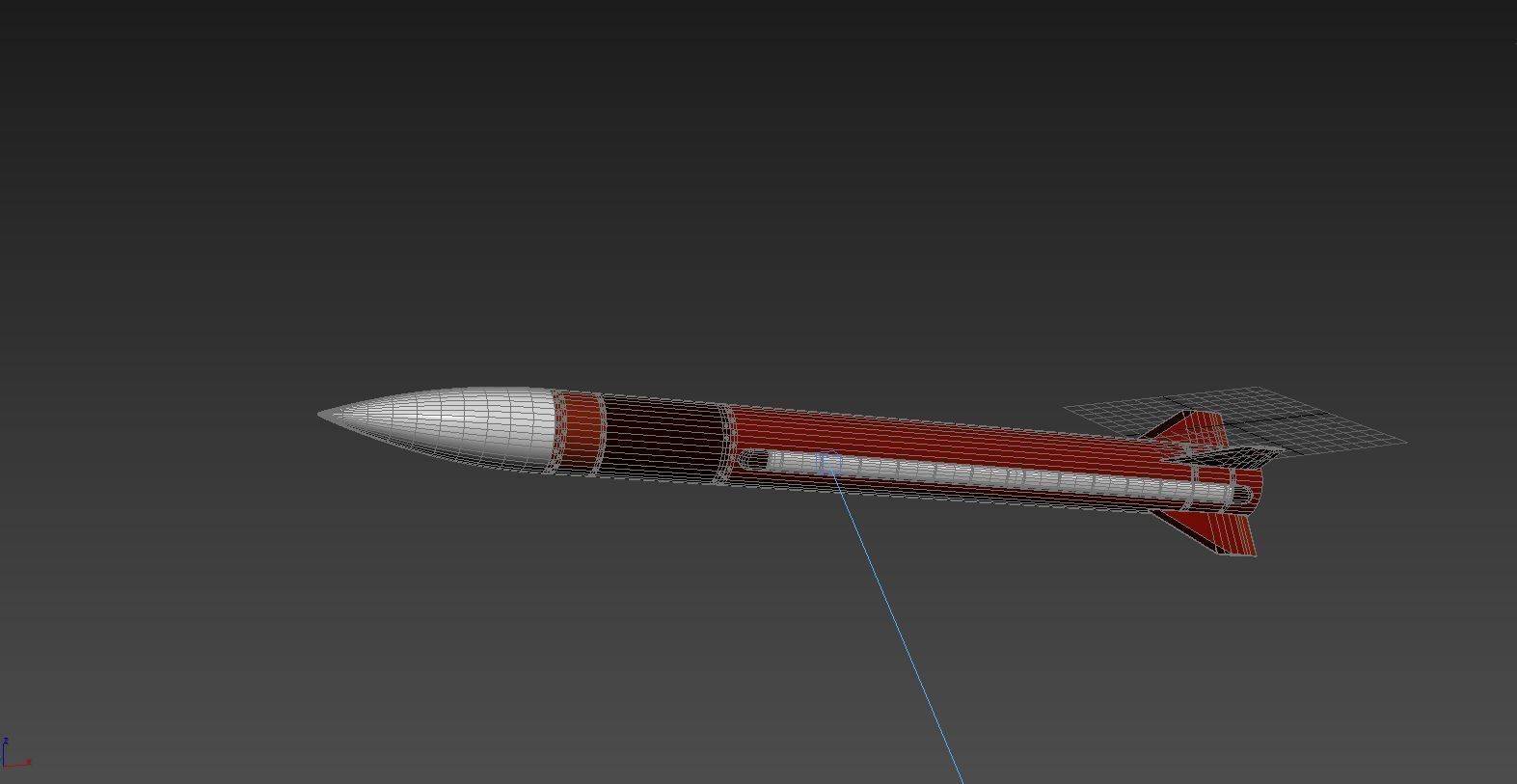 PAC-2 Missile 3D model_5